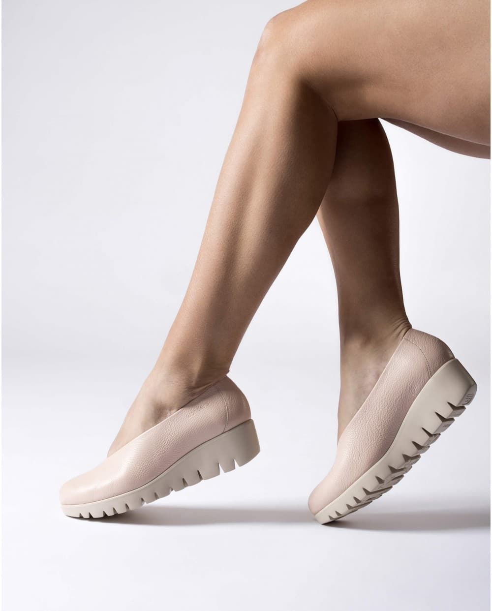 Wonders_ Zapato fly rosa palo - Imagen 5