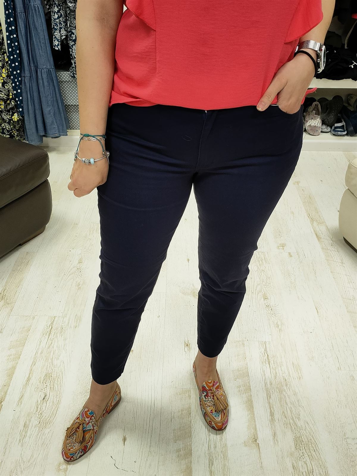 Youline_ Pantalón tobillero colores - Imagen 5